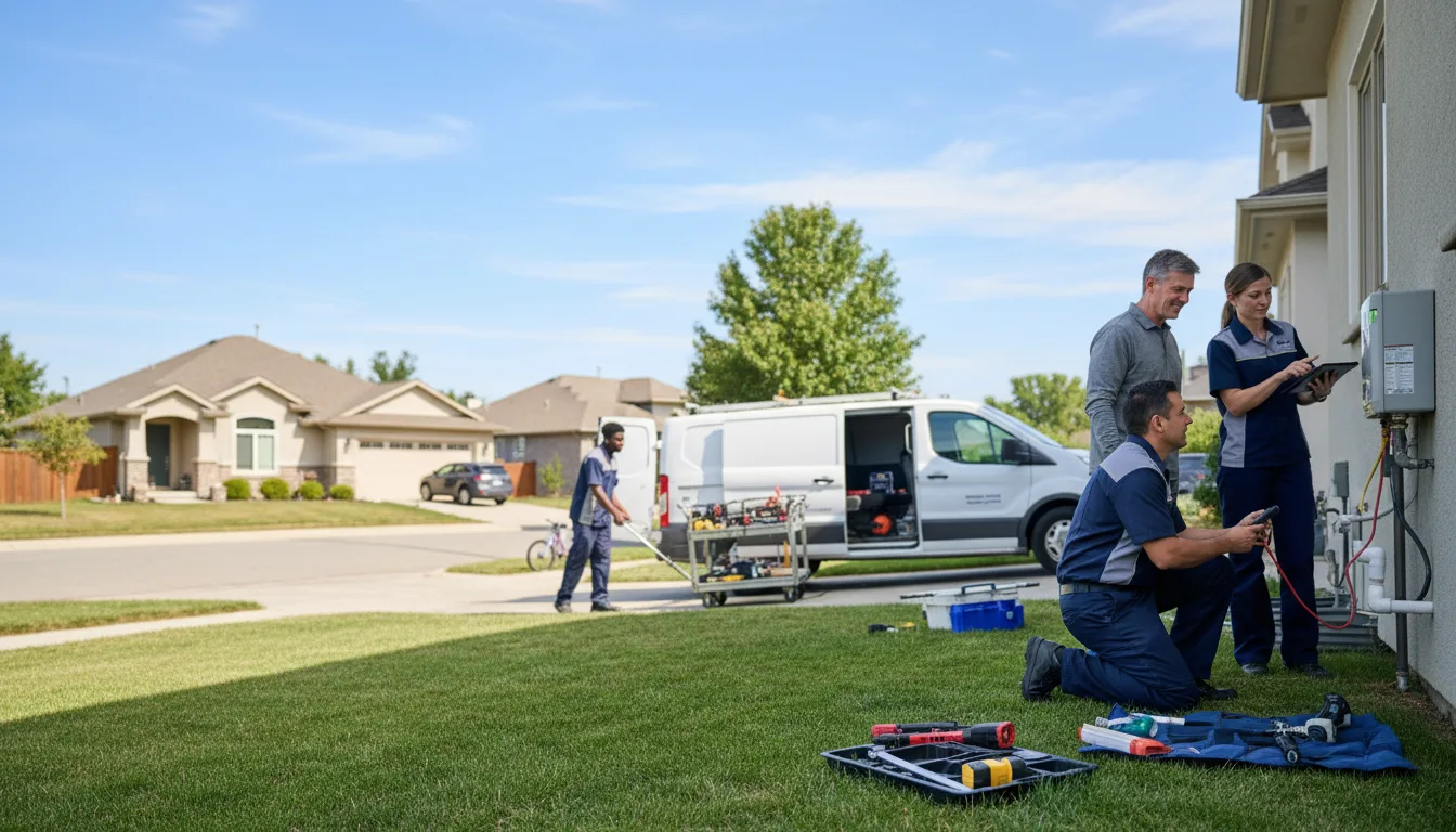 Tankless water heater service in Mccomb, OH
